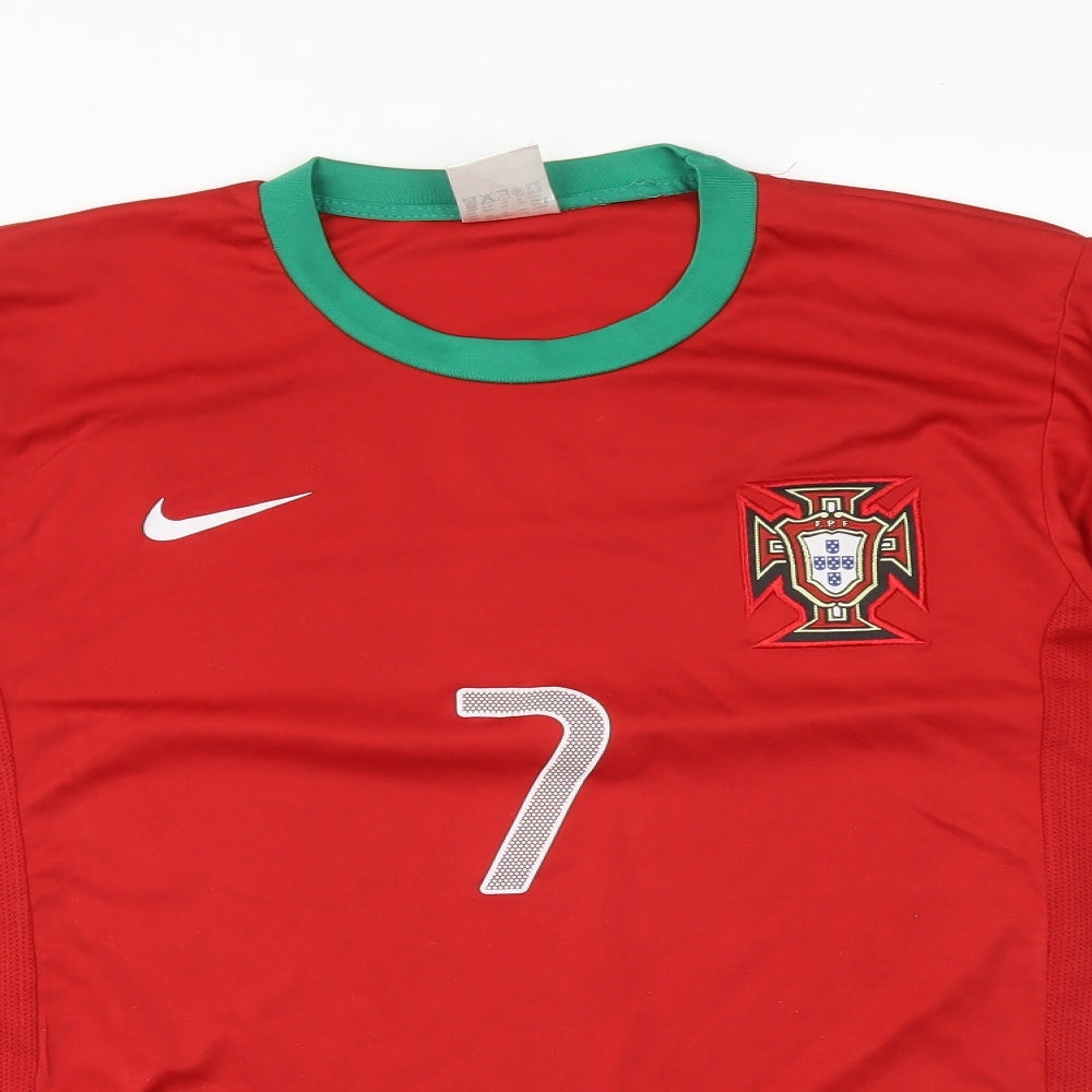 PORTUGAL FC Mens Red    T-Shirt Size S