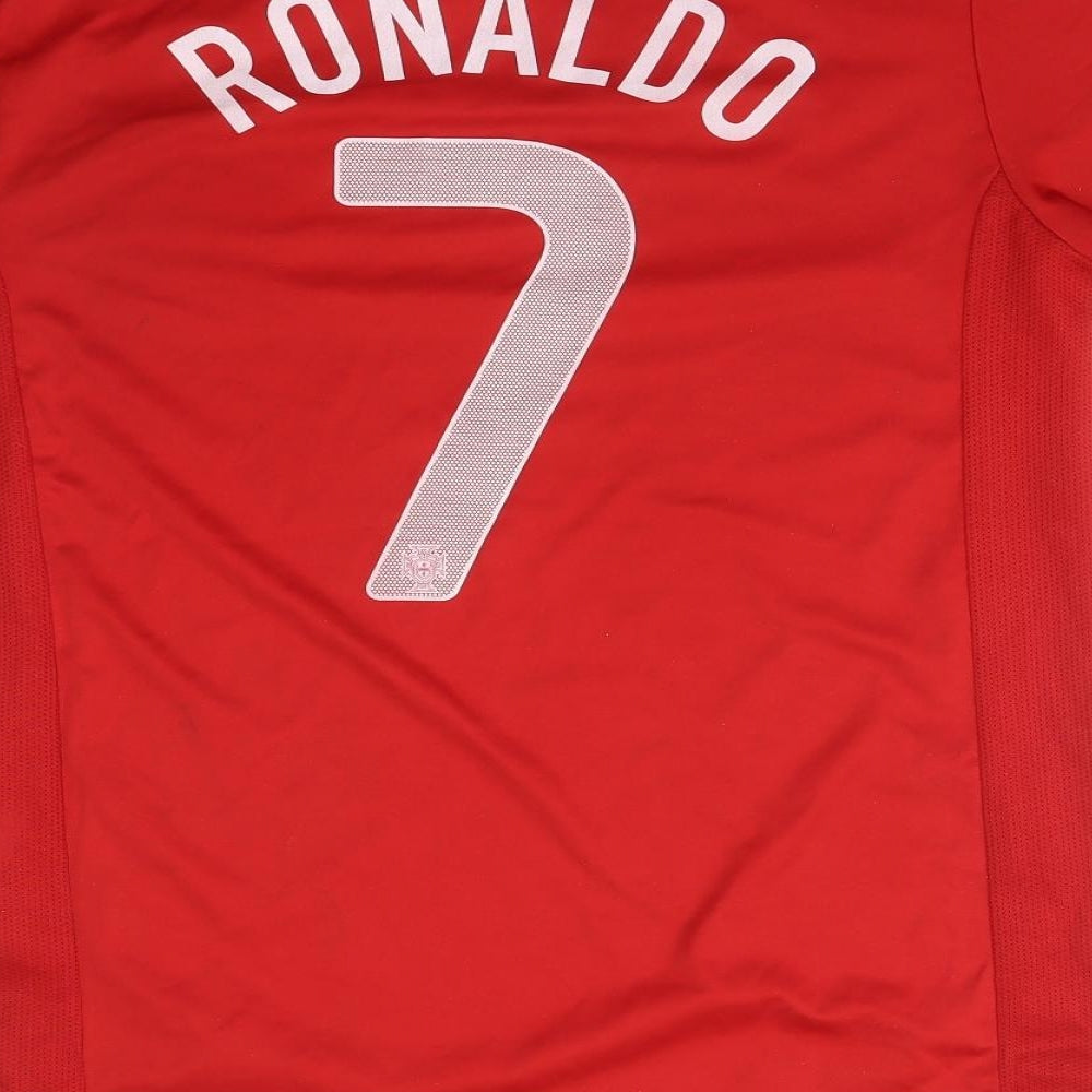PORTUGAL FC Mens Red    T-Shirt Size S