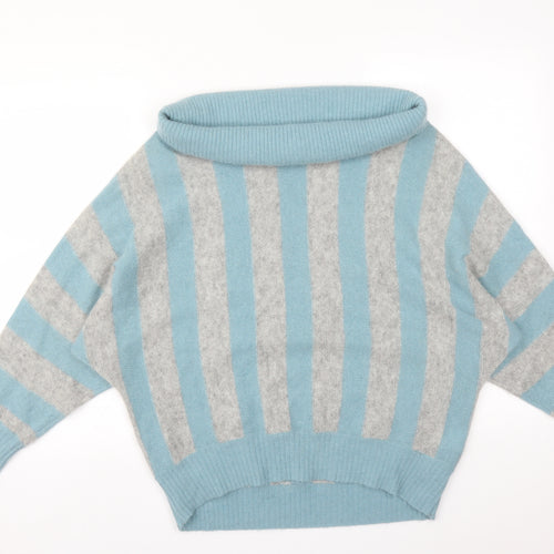 Boxfresh Womens Multicoloured Striped  Basic T-Shirt Size S