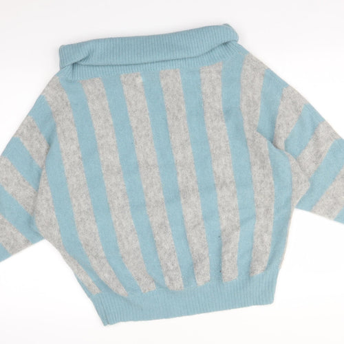 Boxfresh Womens Multicoloured Striped  Basic T-Shirt Size S