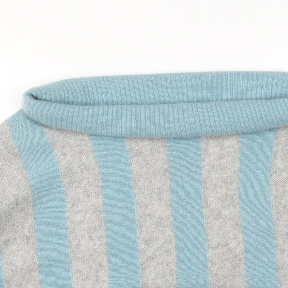 Boxfresh Womens Multicoloured Striped  Basic T-Shirt Size S