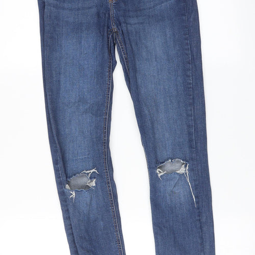 DENIM CO Womens Blue   Skinny Jeans Size 8 L28 in