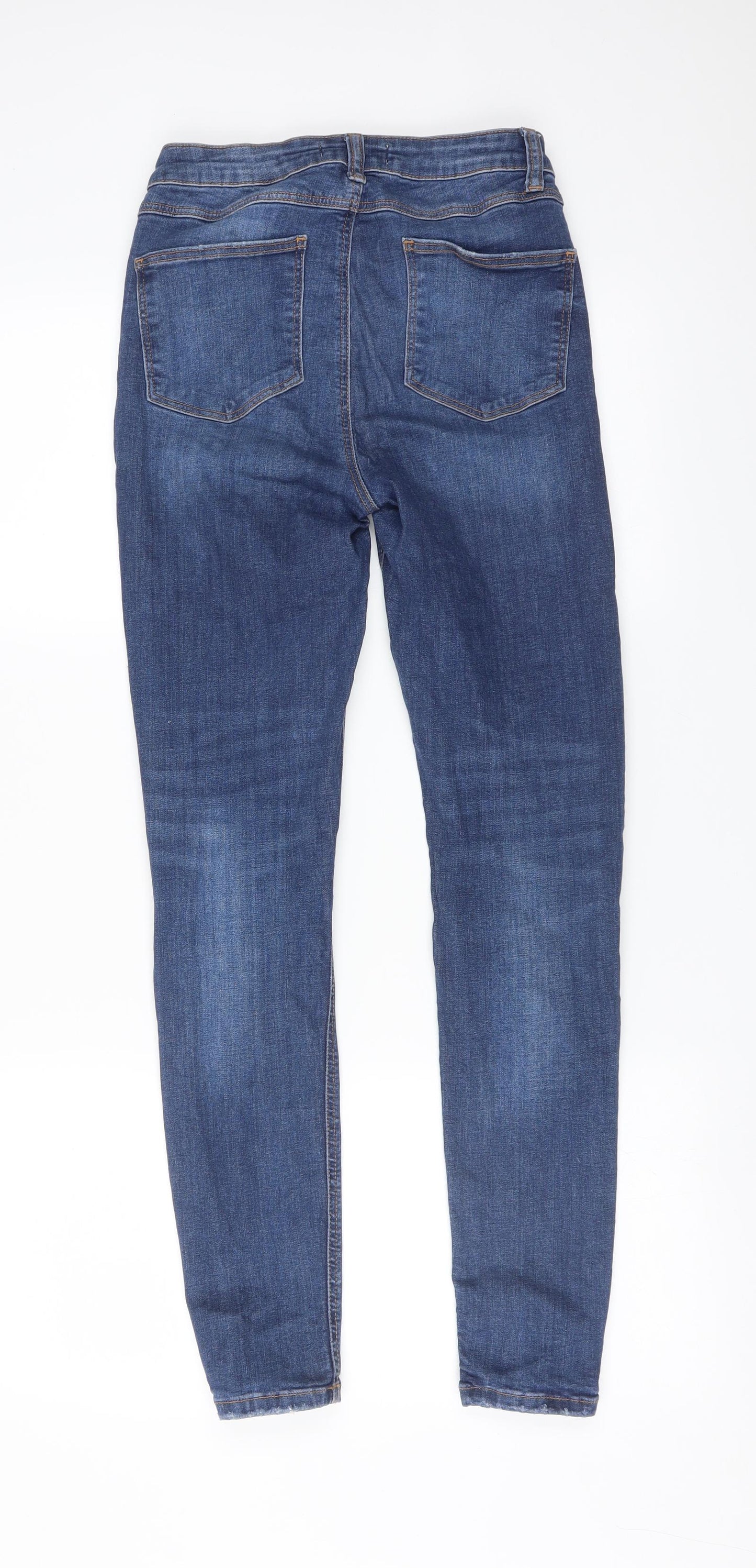 DENIM CO Womens Blue   Skinny Jeans Size 8 L28 in
