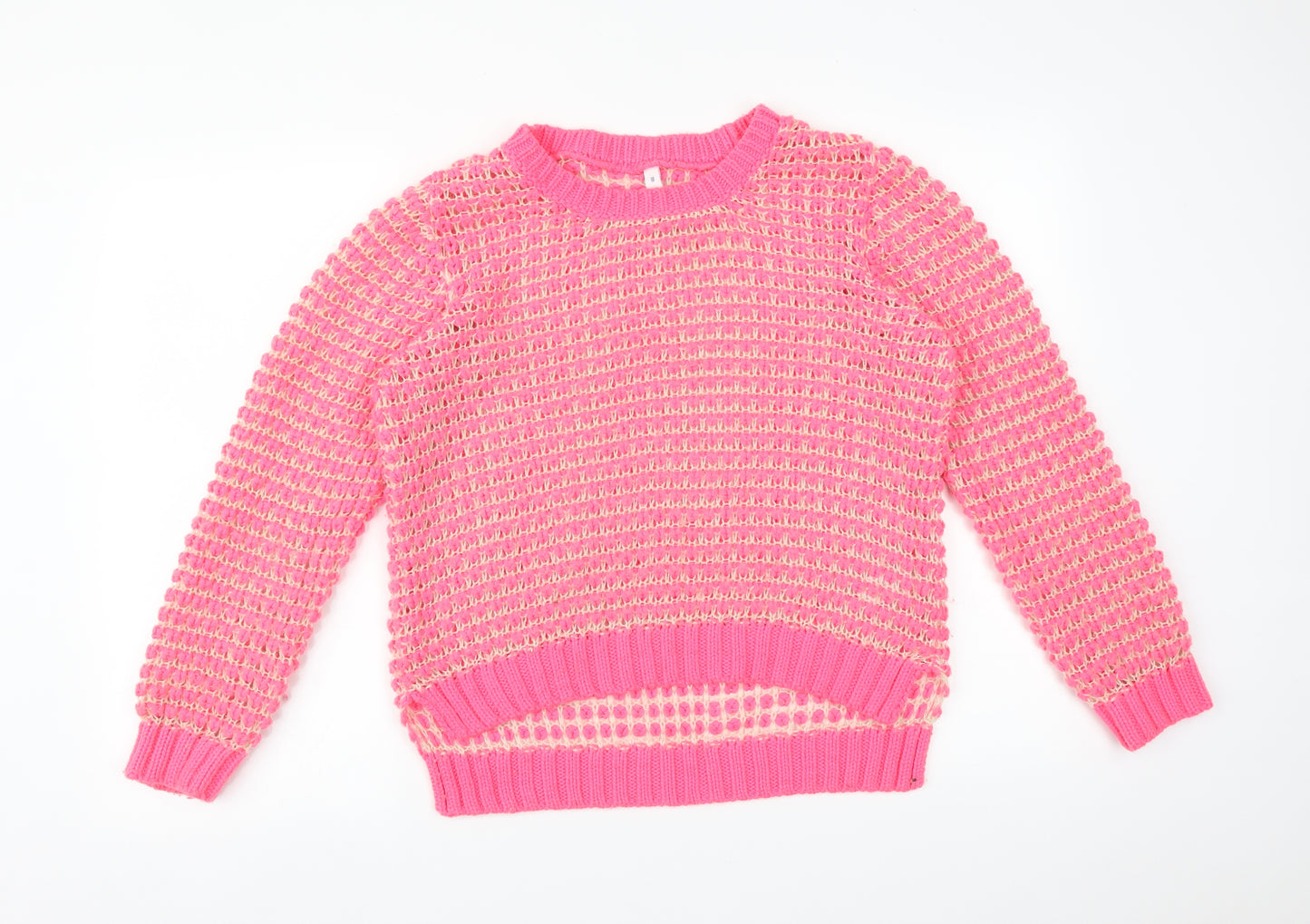 Debenhams Womens Multicoloured Geometric  Pullover Jumper Size 10