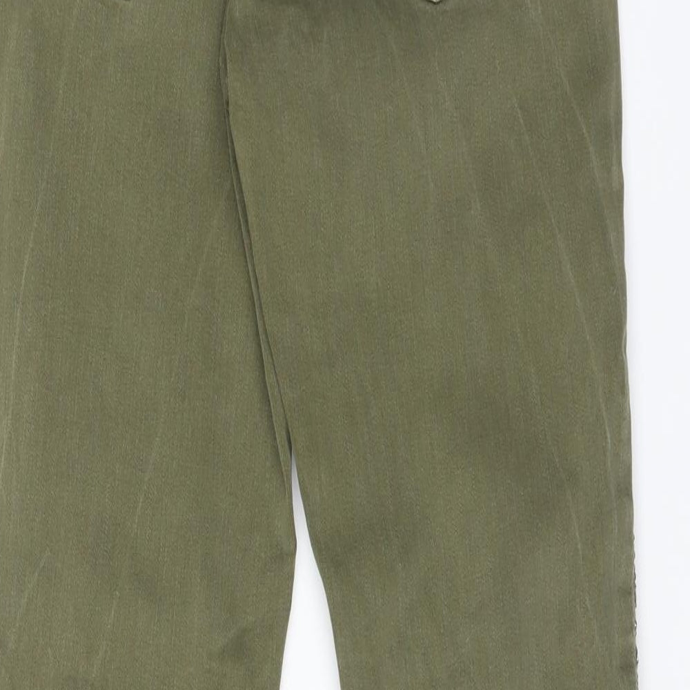 Zara Womens Green   Skinny Jeans Size 10 L27 in