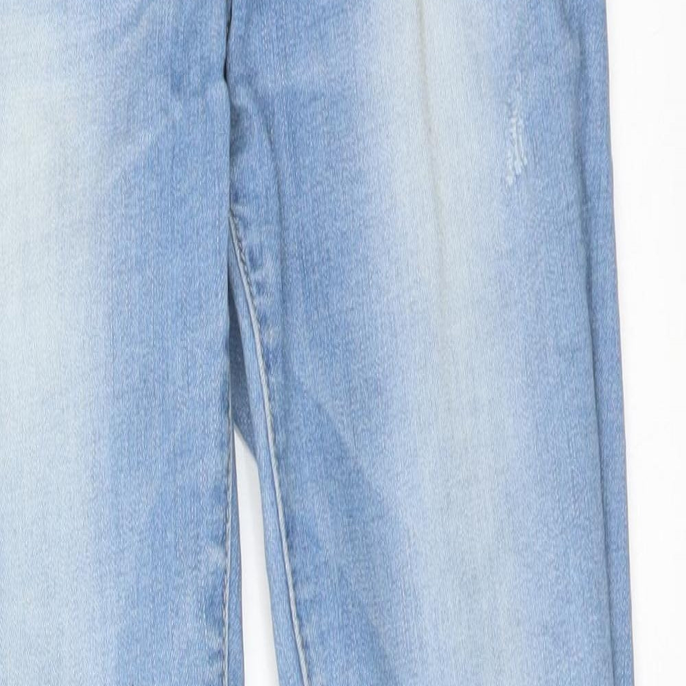 GOODIES Womens Blue   Skinny Jeans Size 10 L28 in