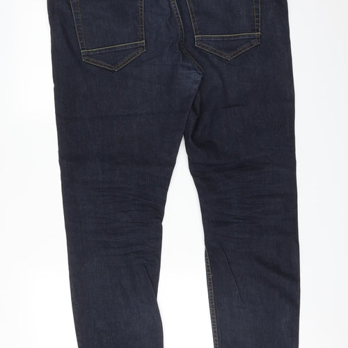 NINETEEN Womens Blue   Straight Jeans Size 36 in L31 in