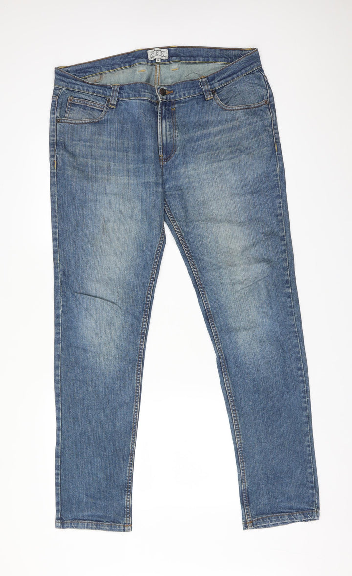 DSTRUCT Womens Blue   Straight Jeans Size 36 L31 in