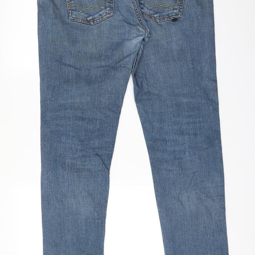 DSTRUCT Womens Blue   Straight Jeans Size 36 L31 in