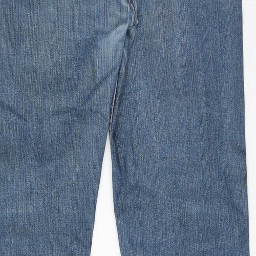 DSTRUCT Womens Blue   Straight Jeans Size 36 L31 in