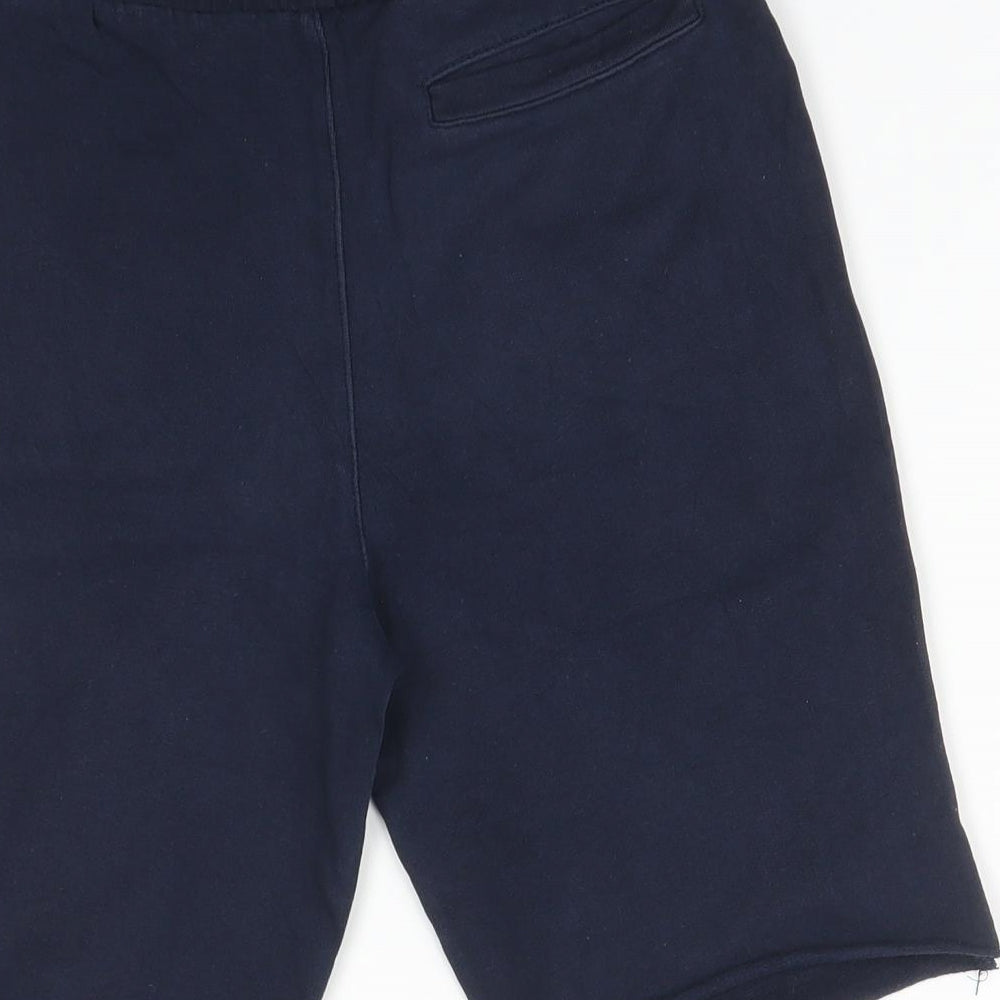 River Island Boys Blue   Sweat Shorts Size 9-10 Years