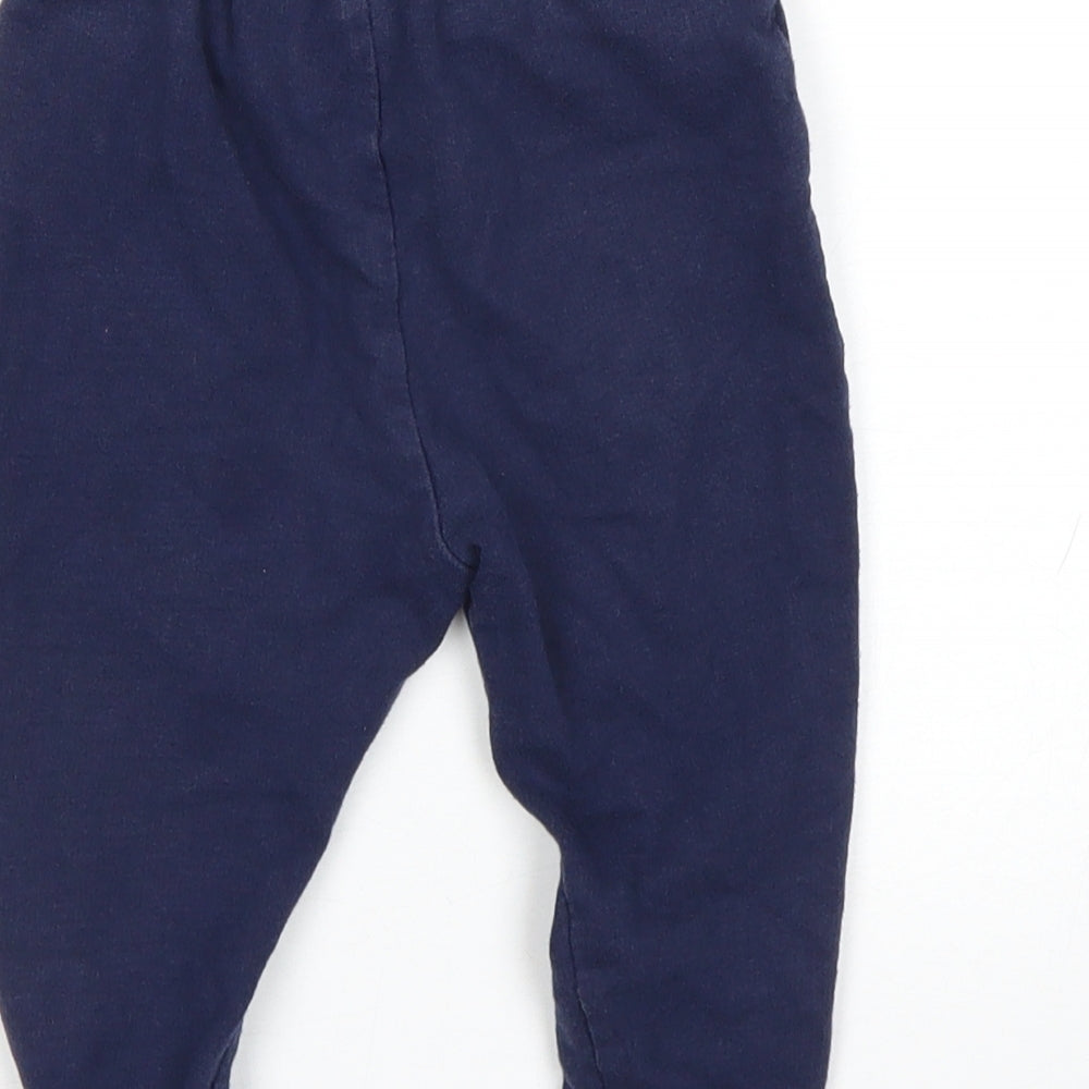 George Girls Blue   Sweatpants Trousers Size 12-18 Months