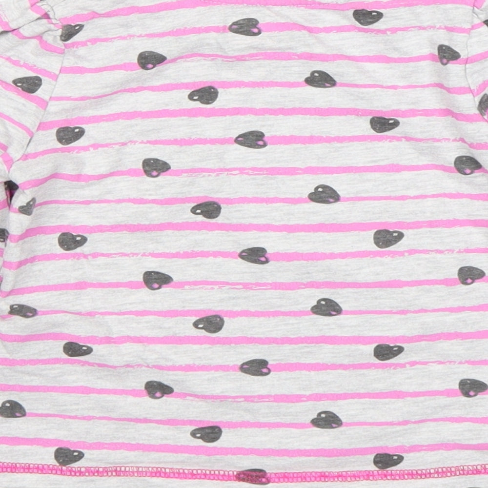 Mothercare  Girls Multicoloured Striped  Basic T-Shirt Size 18-24 Months  - Peppa Pig