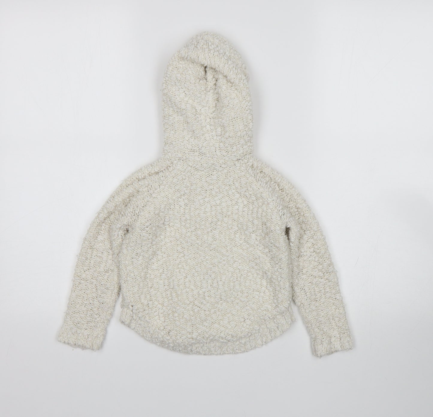 George Girls White   Overcoat Coatigan Size 18-24 Months