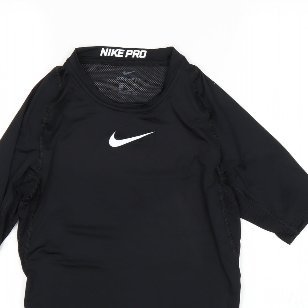 Nike Mens Black   Basic T-Shirt Size S