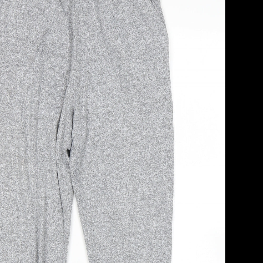 M&S Womens Grey   Sweatpants Trousers Size 12 L26 in