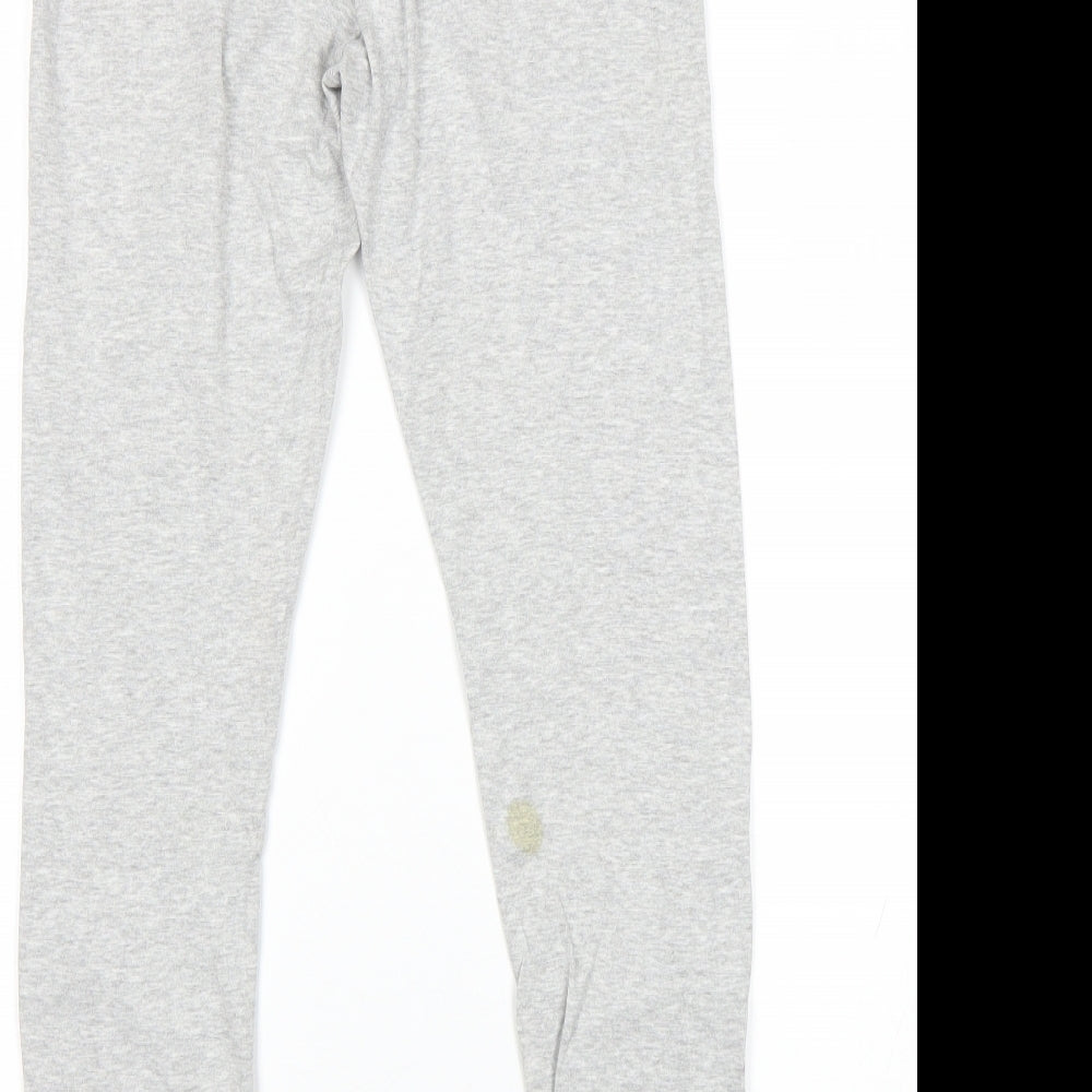 H&M Girls Grey   Sweatpants Trousers Size 13-14 Years - LEGGING