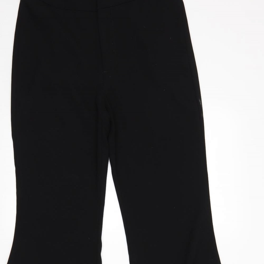 Zara Womens Black   Trousers  Size M L35 in - Flared