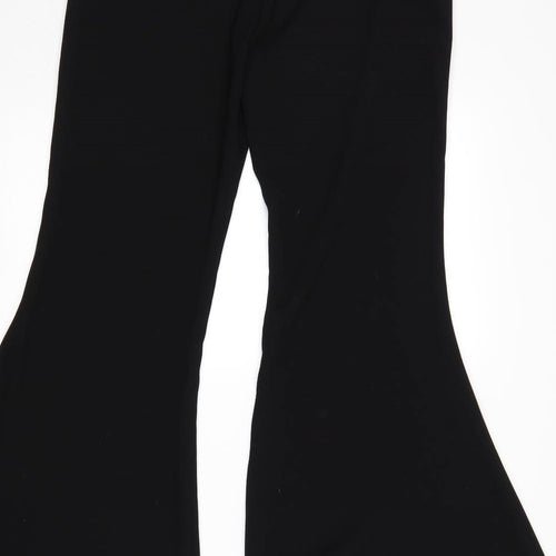 Zara Womens Black   Trousers  Size M L35 in - Flared