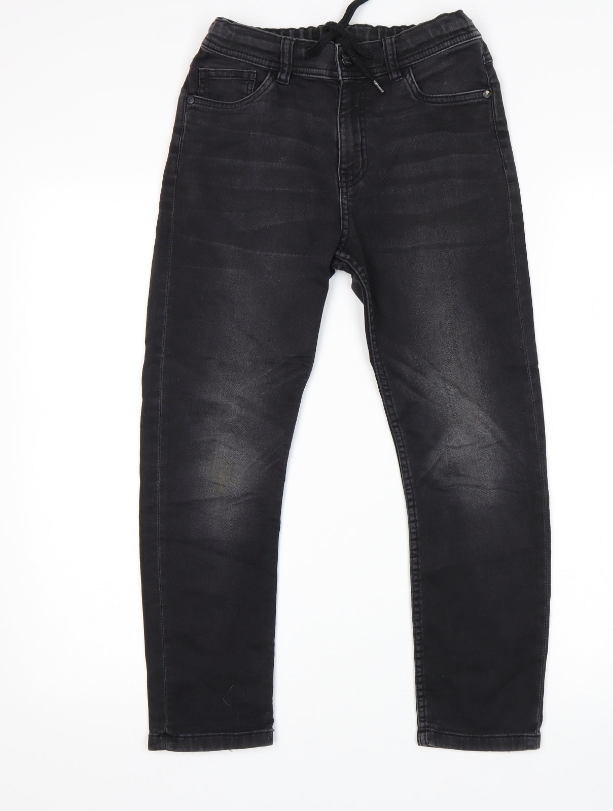 F&F Boys Black   Skinny Jeans Size 9-10 Years