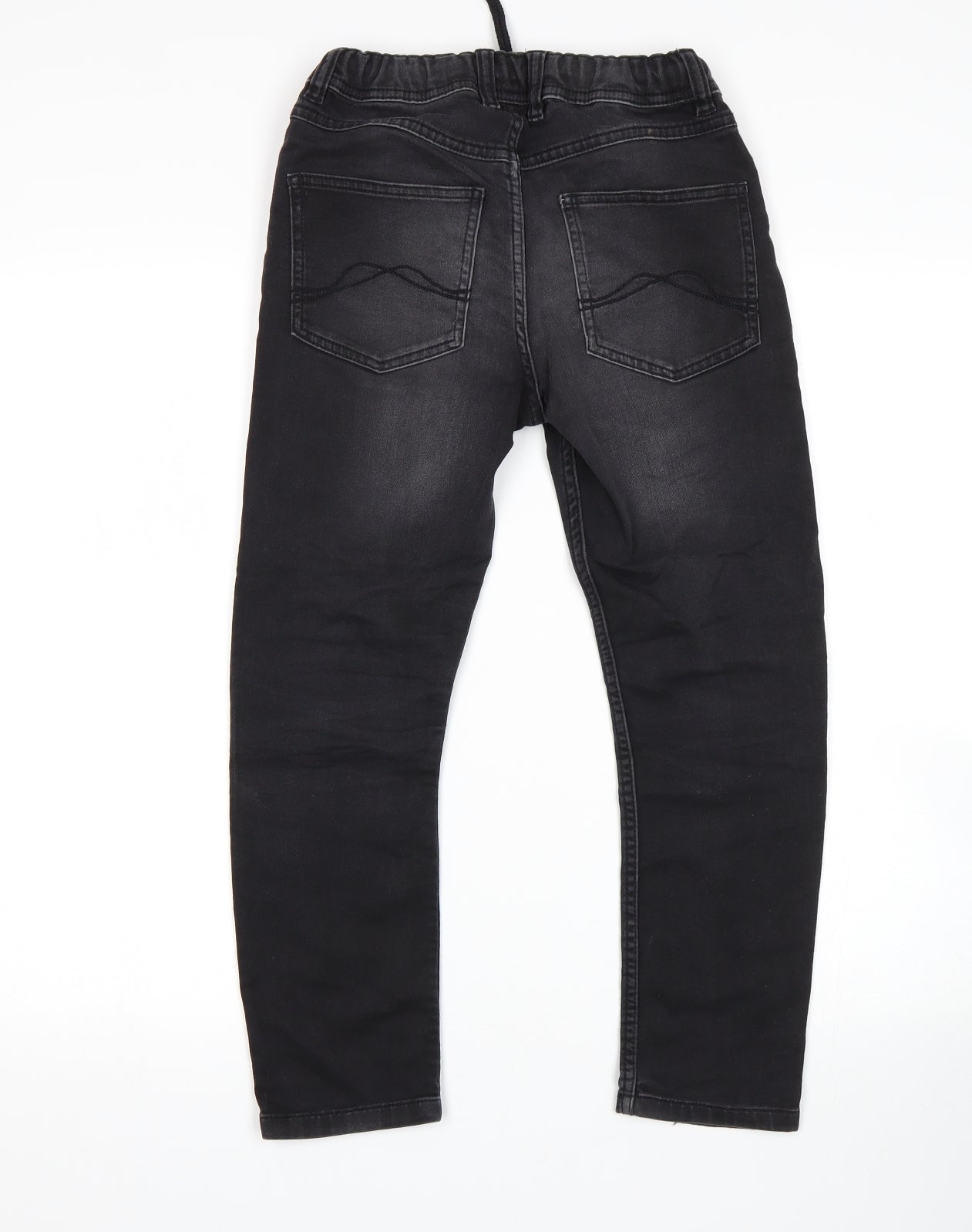 F&F Boys Black   Skinny Jeans Size 9-10 Years