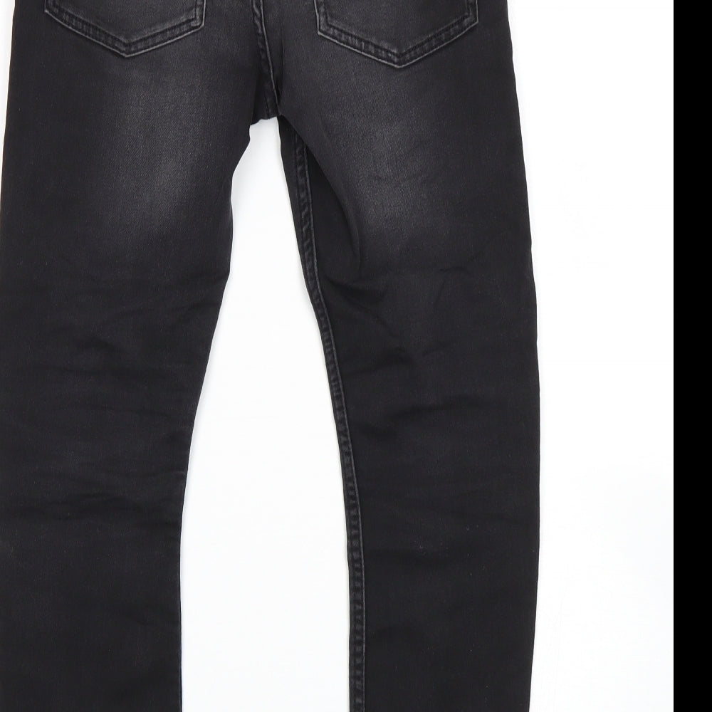 F&F Boys Black   Skinny Jeans Size 9-10 Years