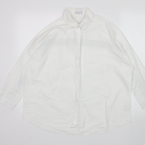 RESERVED Womens White   Basic Button-Up Size 10