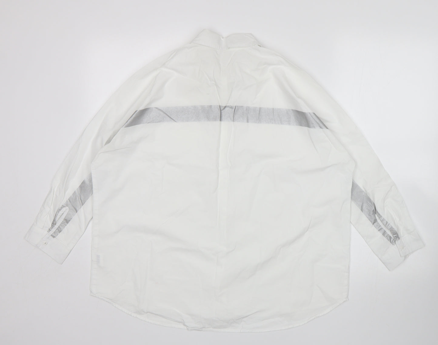 RESERVED Womens White   Basic Button-Up Size 10