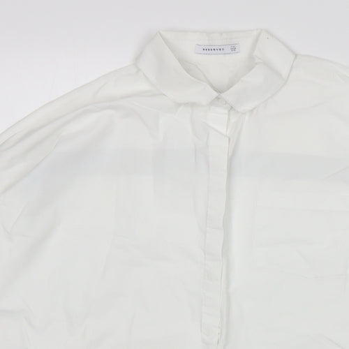 RESERVED Womens White   Basic Button-Up Size 10