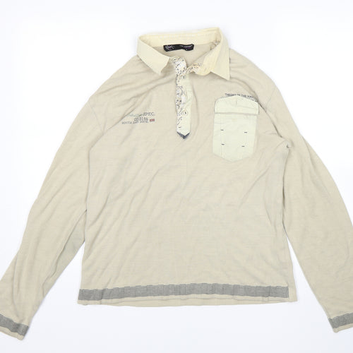 Tony Cooper Womens Beige   Basic Polo Size L