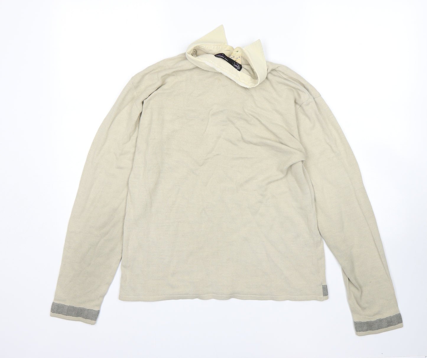 Tony Cooper Womens Beige   Basic Polo Size L