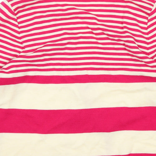 LUCIA Womens Multicoloured Striped  Cardigan Jumper Size 12