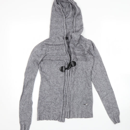 Artigli Womens Grey   Cardigan Jumper Size S