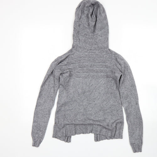 Artigli Womens Grey   Cardigan Jumper Size S