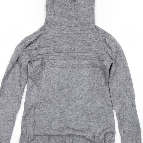 Artigli Womens Grey   Cardigan Jumper Size S
