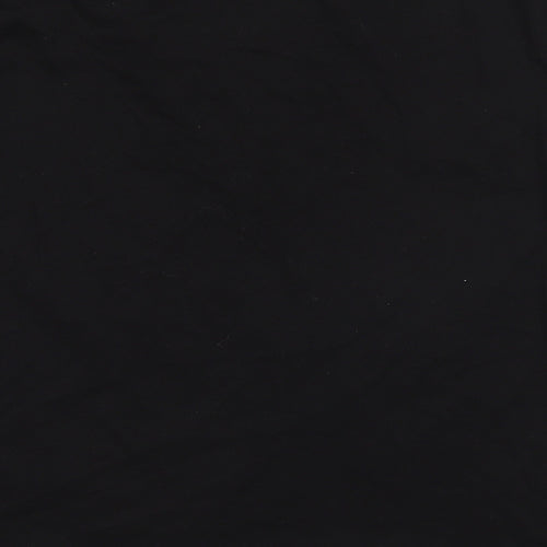 Papaya Womens Black   Basic T-Shirt Size 12