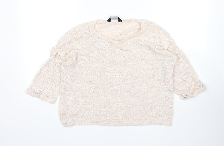 Dorothy Perkins Womens Pink   Pullover Jumper Size 12