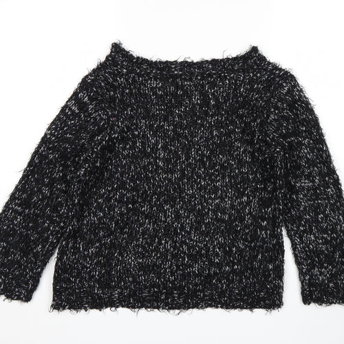 Limited Collection Womens Black   Pullover Jumper Size 16