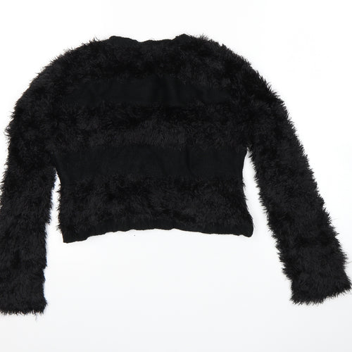 M&Co Girls Black   Pullover Jumper Size 13 Years