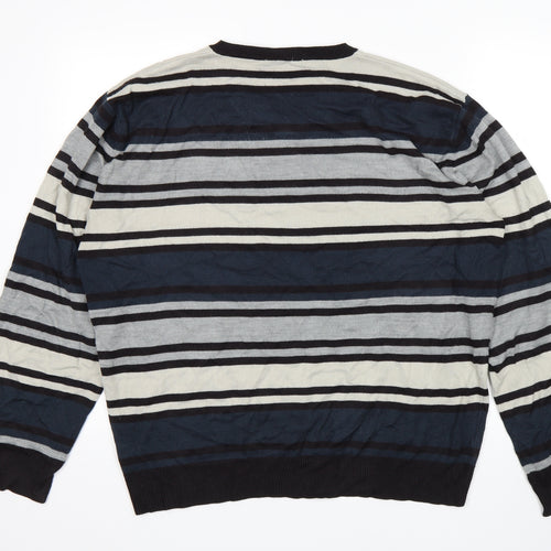 Brooker Womens Multicoloured Striped  Pullover Jumper Size XL