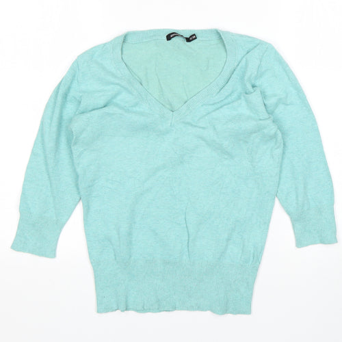 Atmosphere Womens Green   Pullover Jumper Size 10