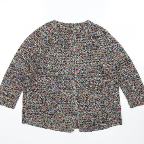 M&S Womens Multicoloured   Pullover Jumper Size 10