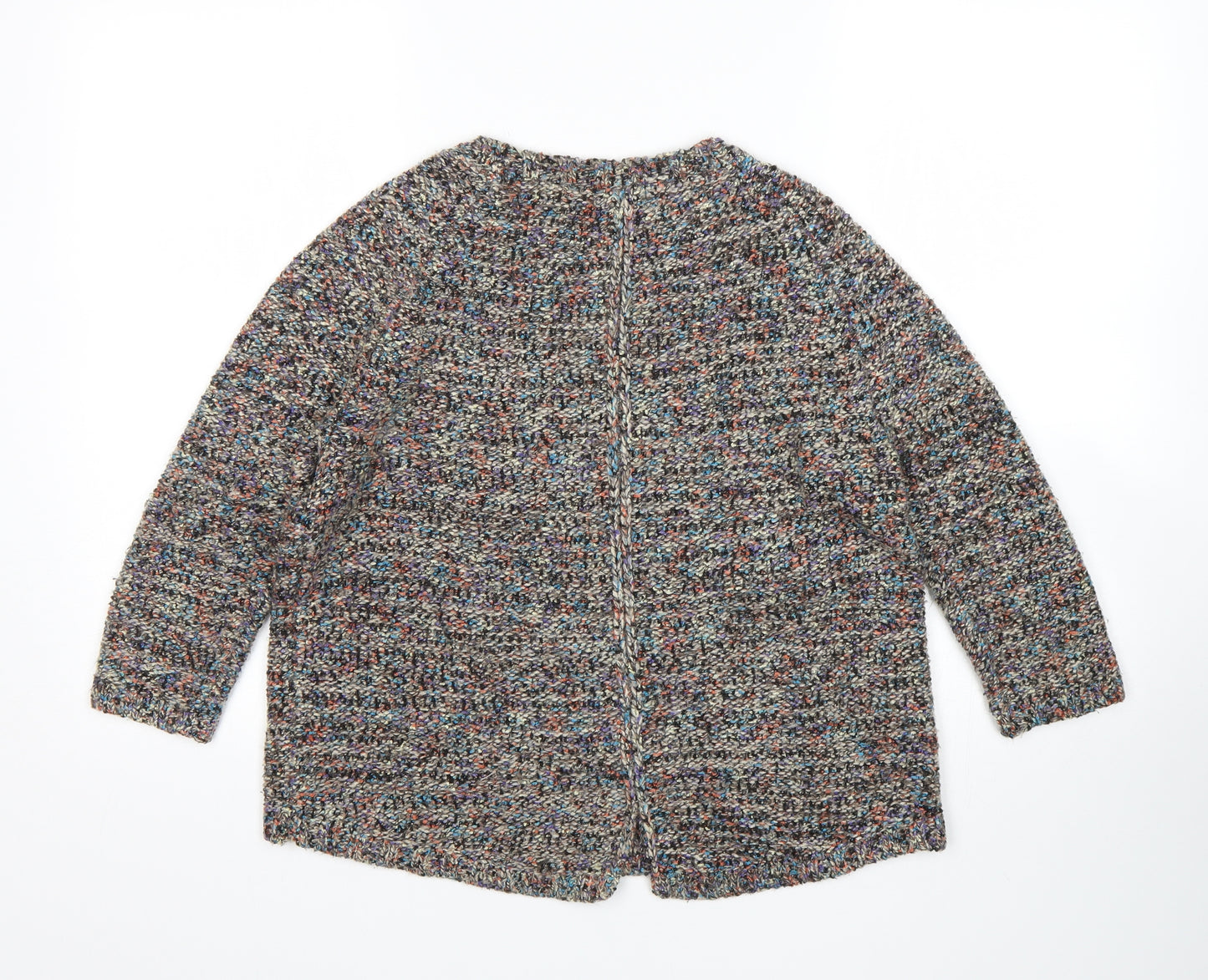 M&S Womens Multicoloured   Pullover Jumper Size 10