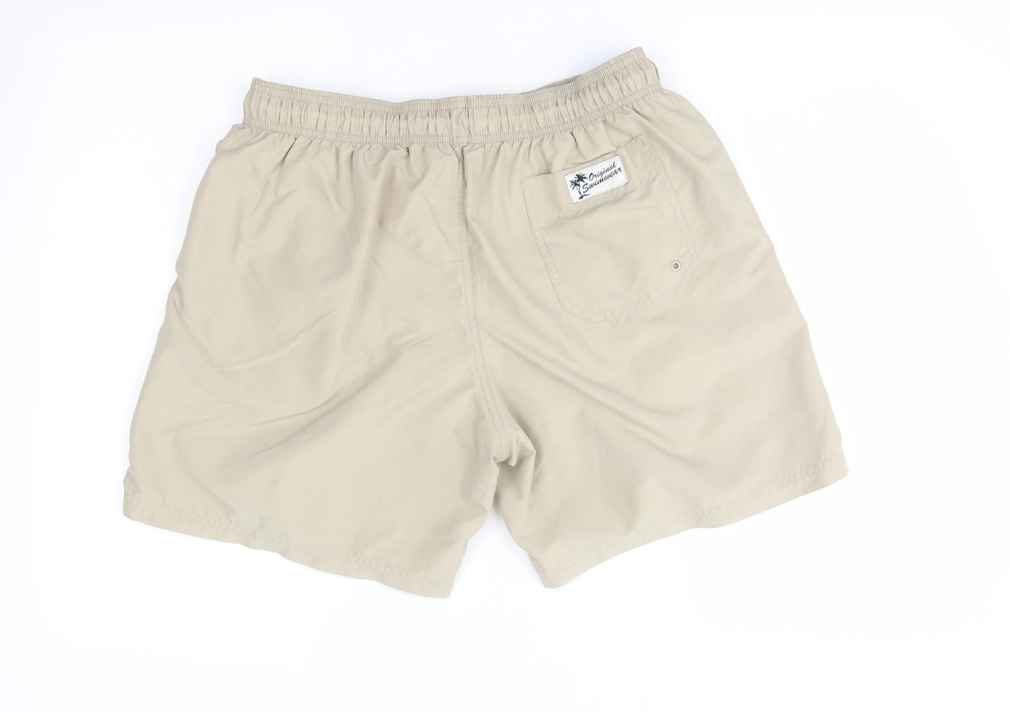 M&S Mens Beige   Bermuda Shorts Size L