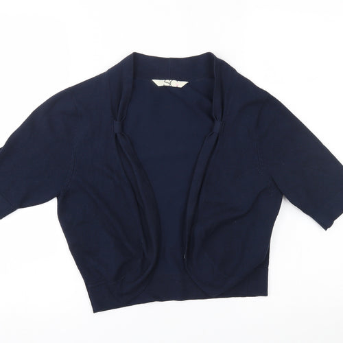 BHS Womens Blue   Cardigan Jumper Size 14