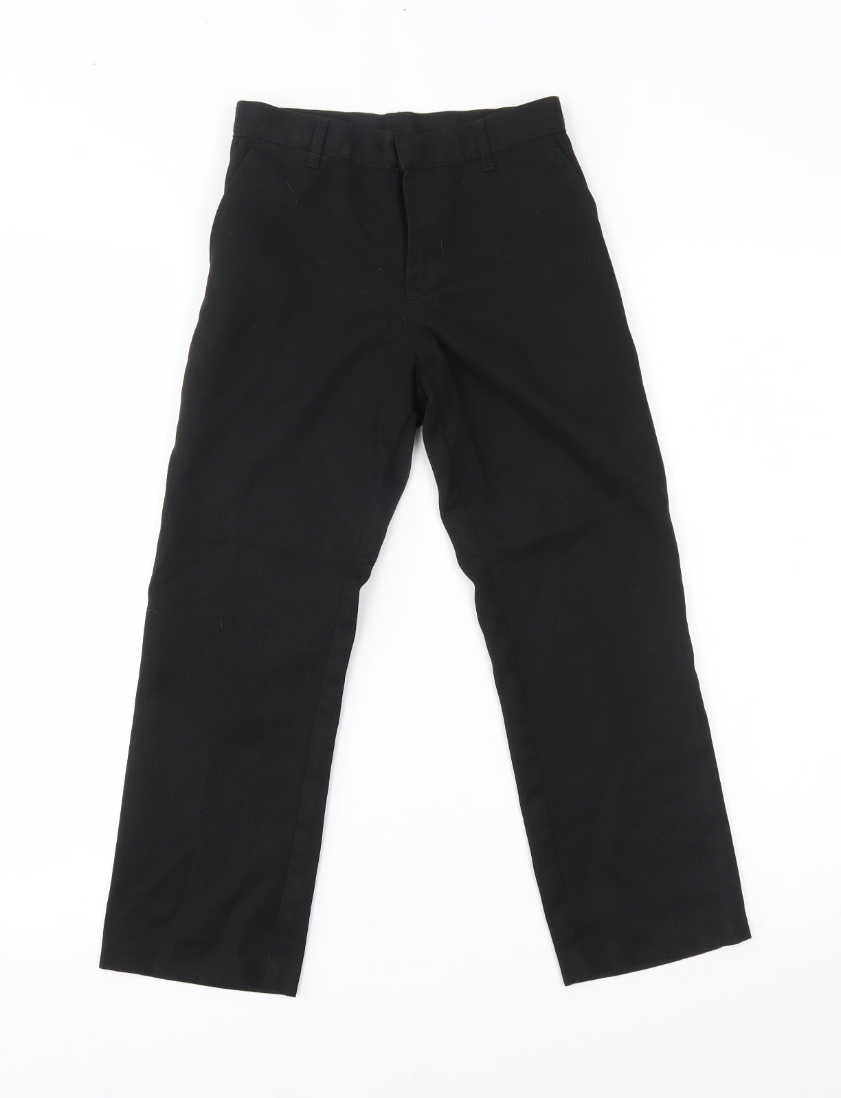 George Girls Black   Chino Trousers Size 7-8 Years