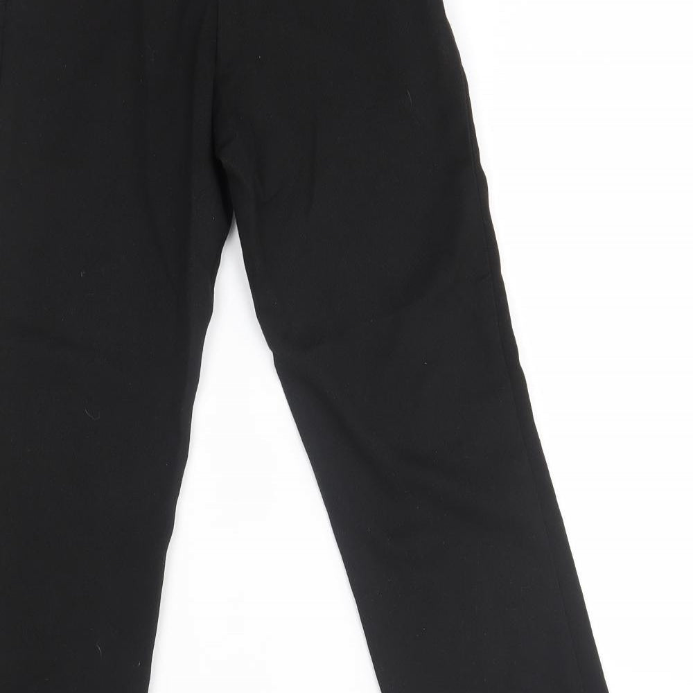 George Girls Black   Chino Trousers Size 7-8 Years