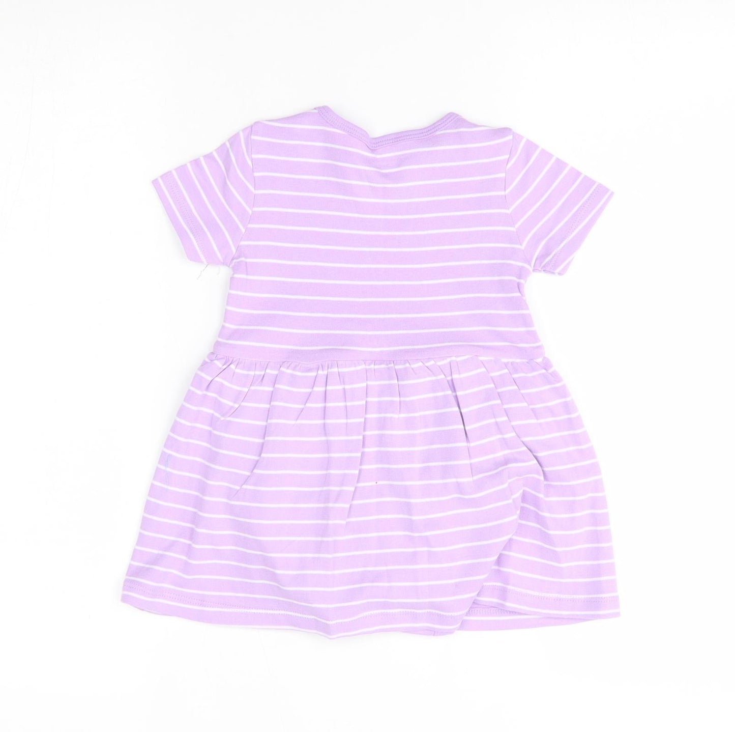 Amazon Girls Purple Striped  A-Line  Size 2 Years