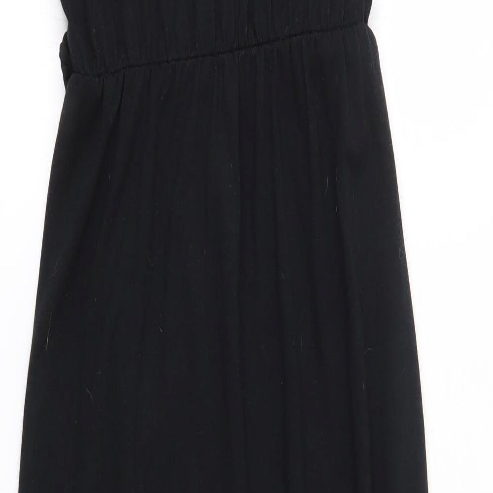 George Womens Black   A-Line  Size 8