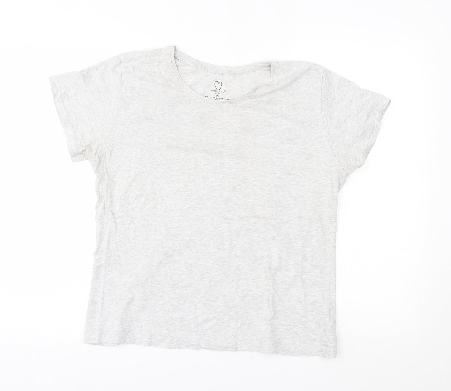 Primark Womens Grey   Basic T-Shirt Size M